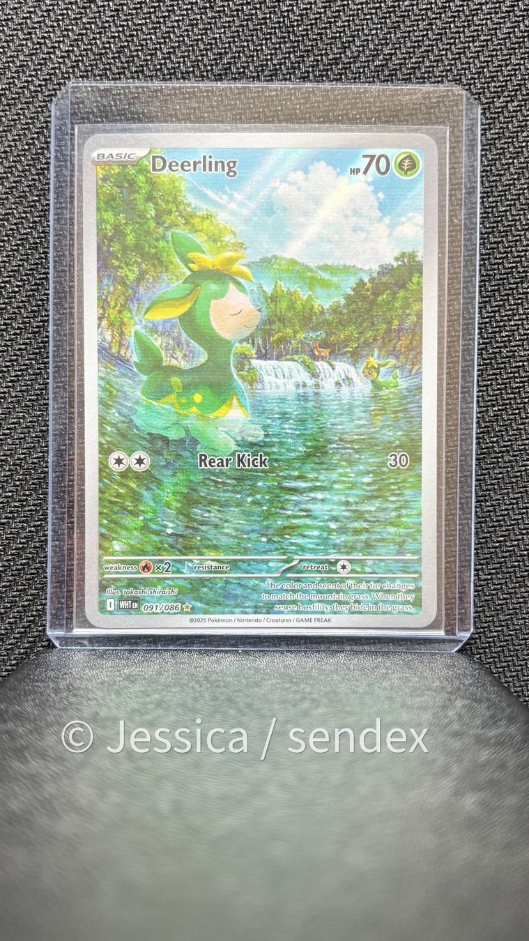 Pokémon Sammelbilder & Trading cards: Deerling (WHT EN 91/86) – Neu (gemäss Beschreibung) aus Herisau von jes_q9mj