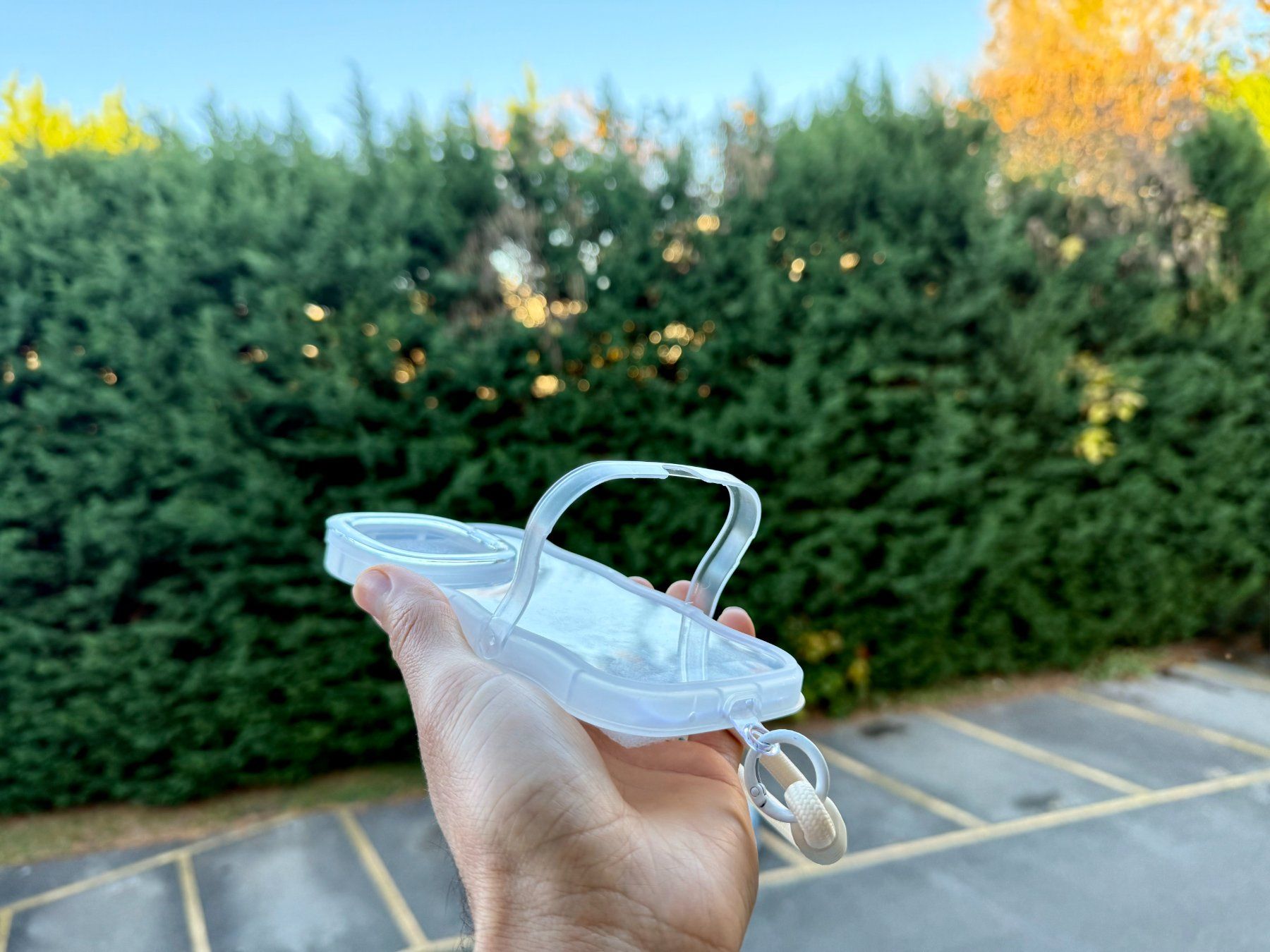 Apple Cover & Protezioni schermo: Coque iPhone 15 Pro Max Transparent 2 Supports + Privacy – Nuovo e nell'imballaggio originale da Thônex venduto da BrYu 4