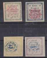 Persien 1902: 4 Werte *