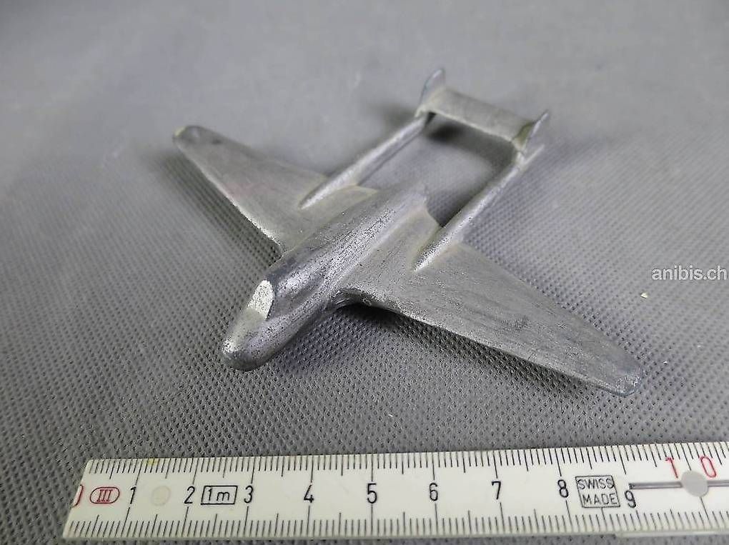 Schweizer Armee Kit di modellismo & Modellini statici: Model Düsenjäger "Vampire" der schweizer Luftwaffe – Usato da Zürich venduto da axolottchen 3