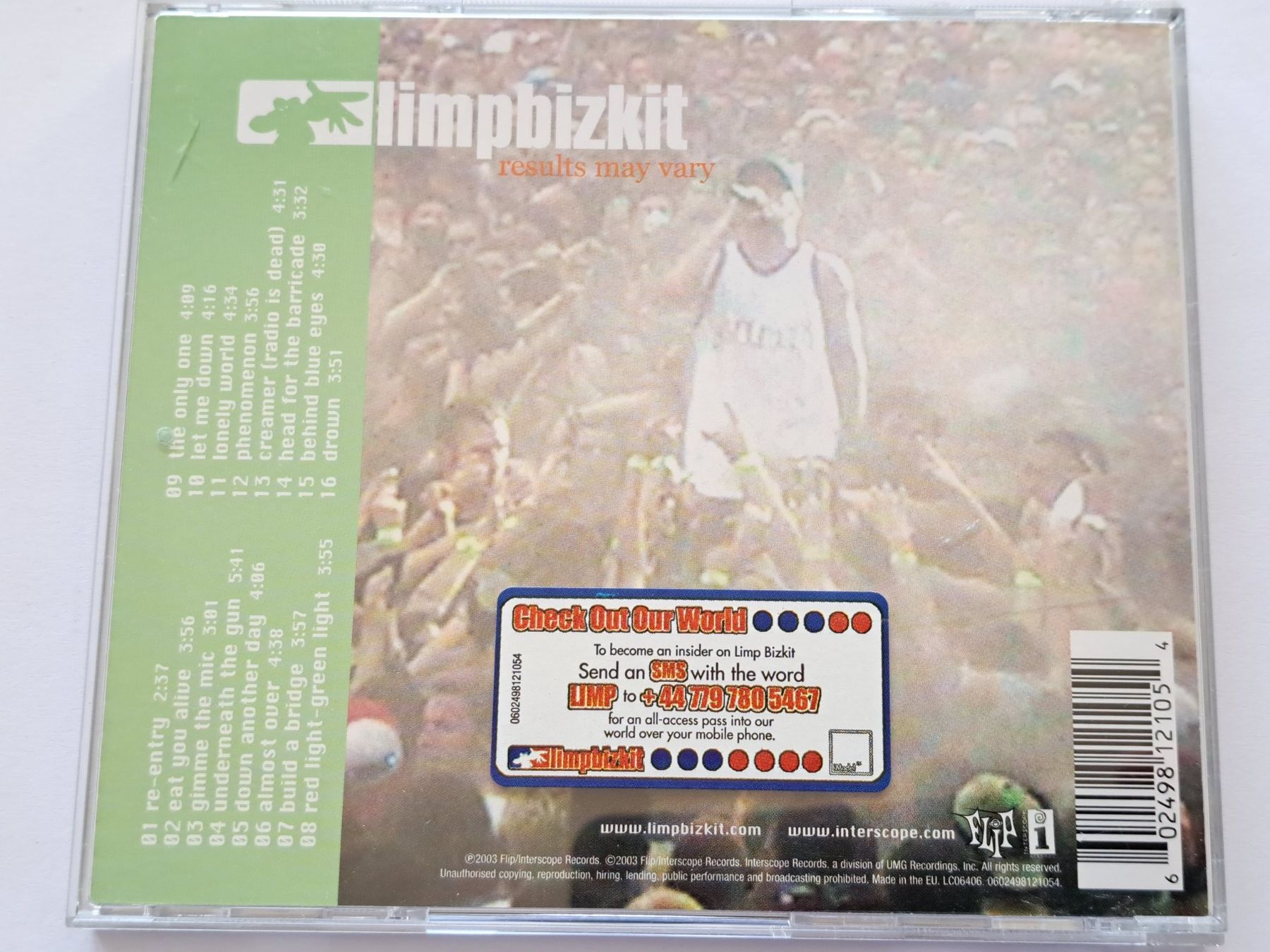 CD: Cd Limpbizkit - Results may vary – Usato da Pully venduto da bro_n52j 1
