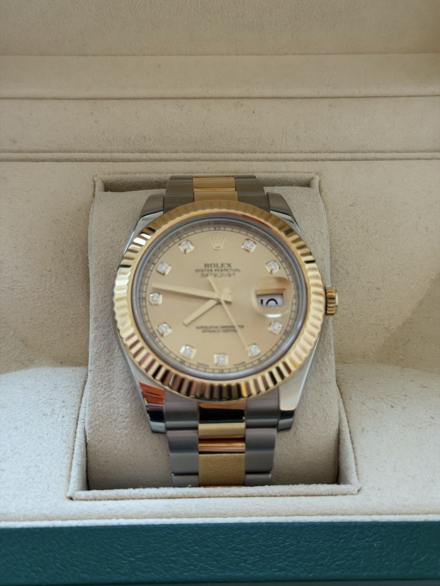 Rolex Uhren: Rolex DateJust ll 41 Mouvement automatique – Gebraucht aus Bussigny von Timespieces_CH 6