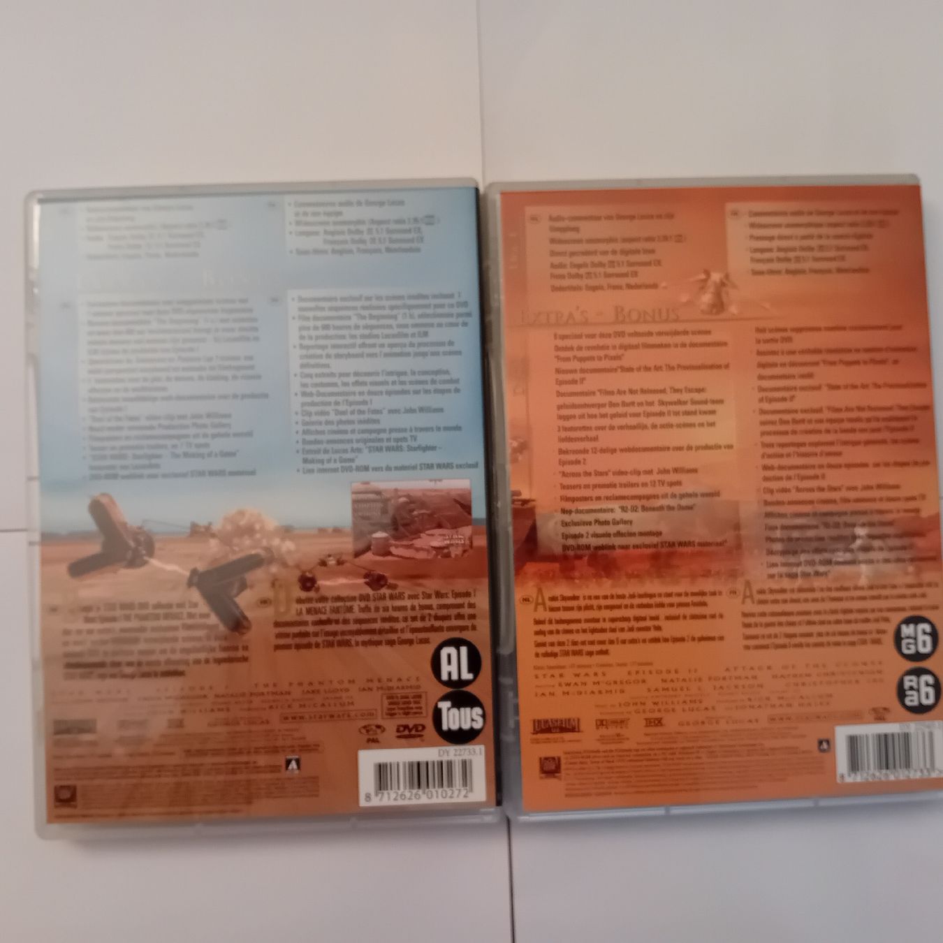 Alle DVDs: Star  Wars   T R I  L O G I E – Gebraucht aus Orbe von Papounet04 3