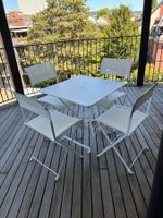 Fermob Bistro Tisch + 4 Dune Premium Stühle neuwertig
