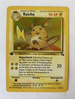 Raichu Fossil Holo
