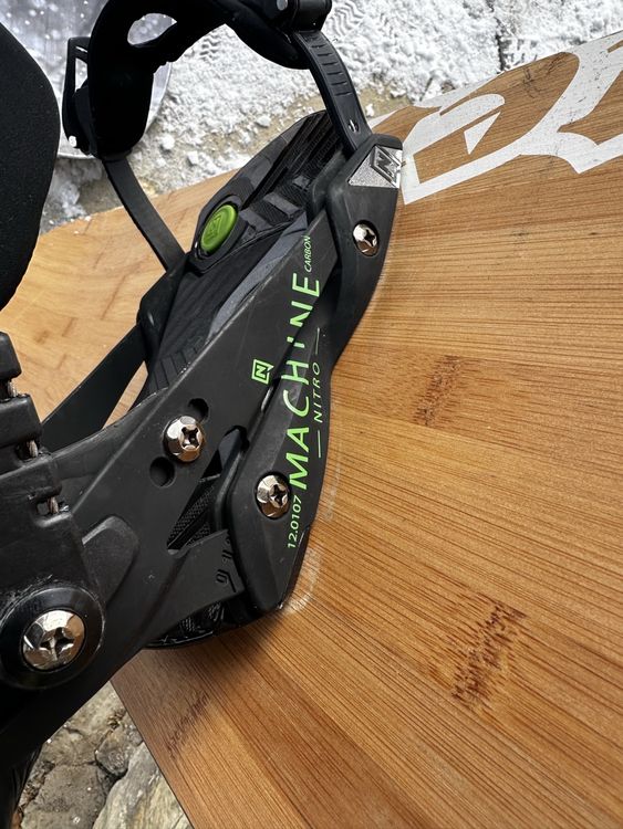 Snowboard Palmer Timeless 163 + Nitro Bindung Machine 6