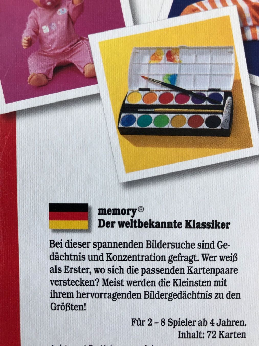 Ravensburger Spiele: Memory Junior, 72 Teile – Gebraucht aus Balzers von Bastlerherz 3