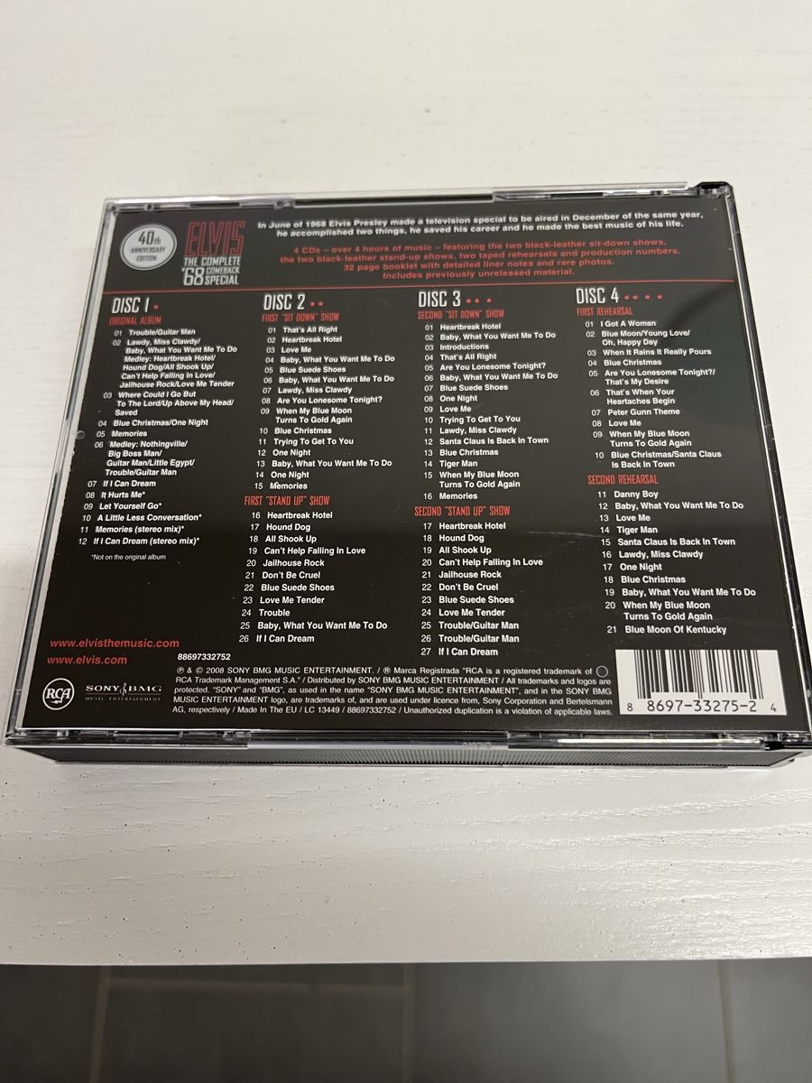 CD: Elvis "68 Comeback Special" - Limited Edition, Top Zustand – Usato da Münchenstein venduto da mbc_sbc8 1