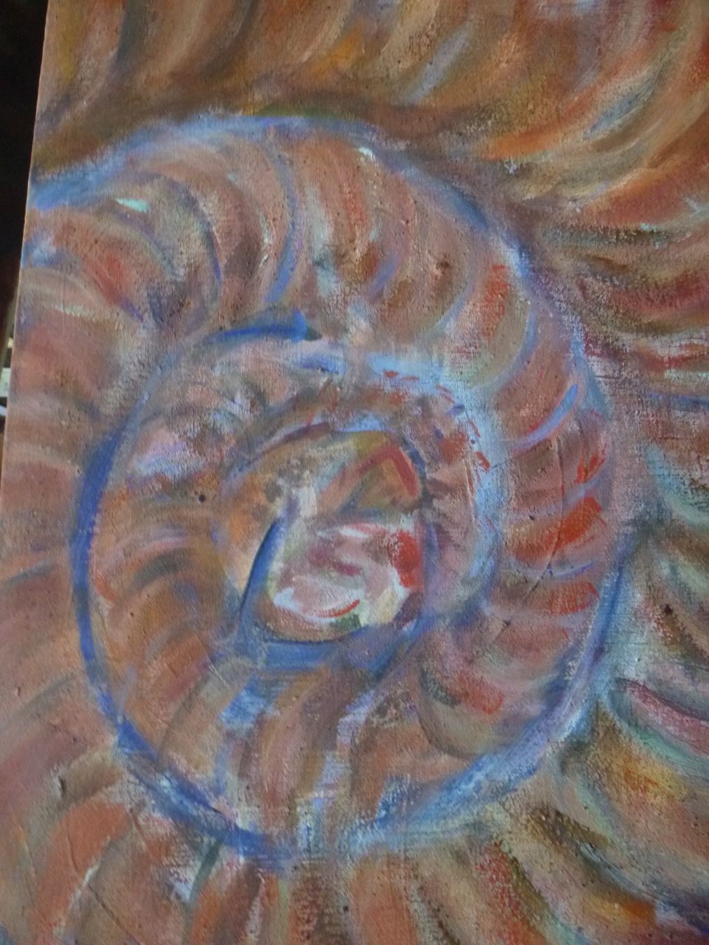Foto & Immagini: Triptychon - Spirale - Pigmente auf Kaseingrund – Usato da Diessenhofen venduto da farbschatten 2