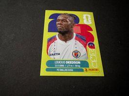 Panini FIFA Fussball WM 2026 Sticker Louicius Deedson HAI 19