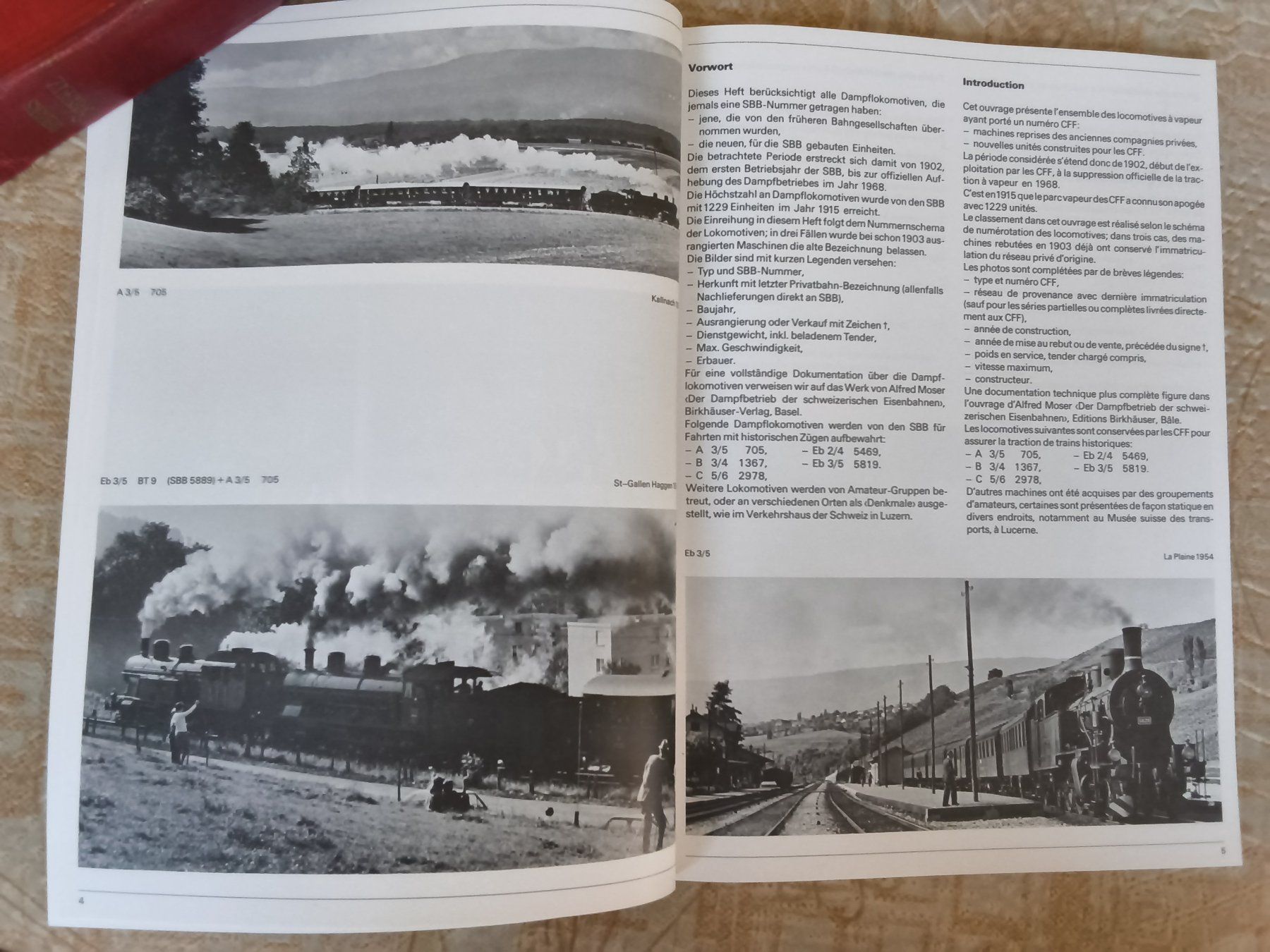 Libri: SBB Dokumentation Dampflokomotiven 1976 – Nuovo (secondo la descrizione) da Hallau venduto da histoiremerveilleuse 6