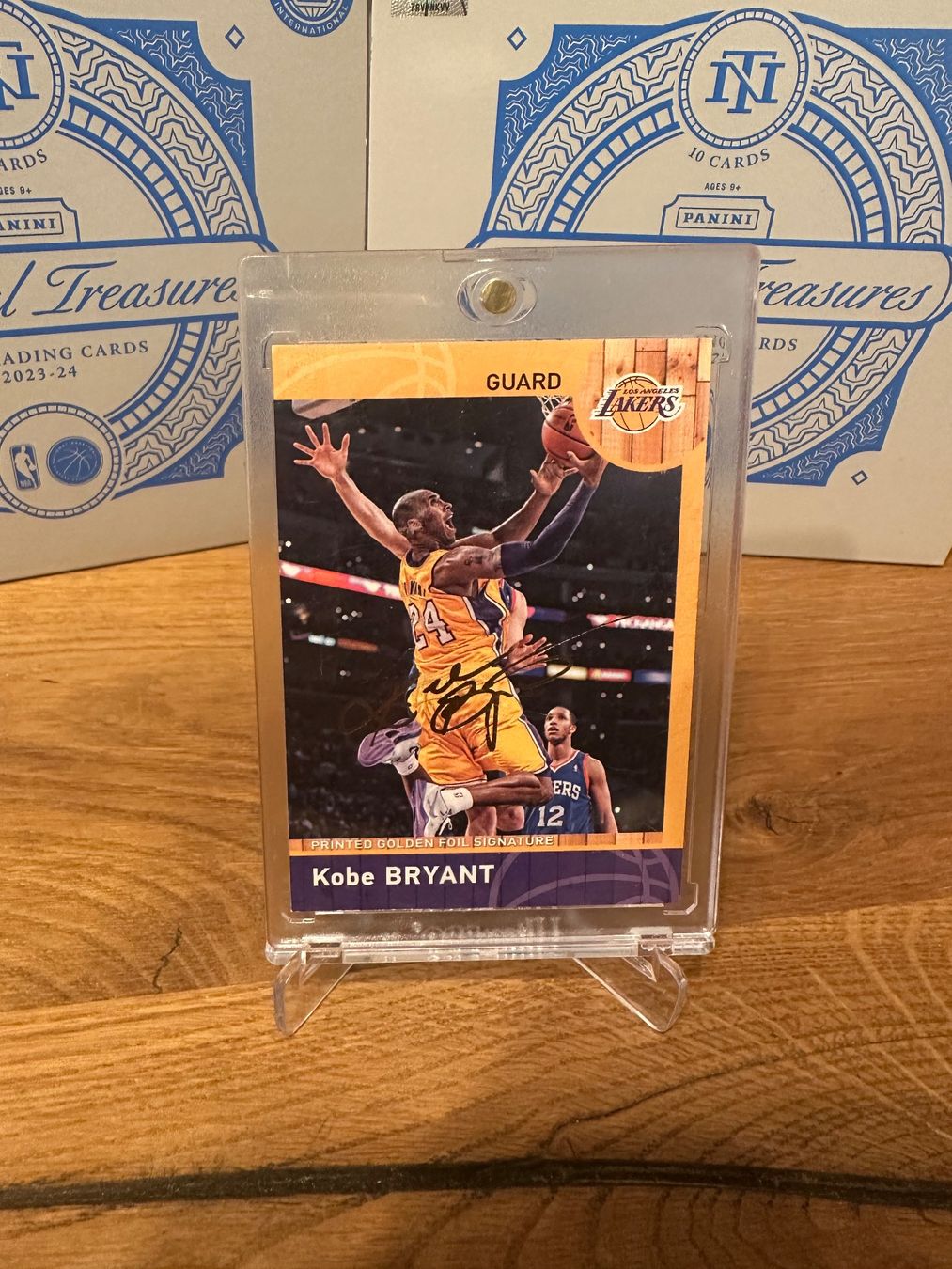 Nba Carte collezionabili: Kobe Bryant Panini auto Gold – Usato da Vullierens venduto da Gaara04