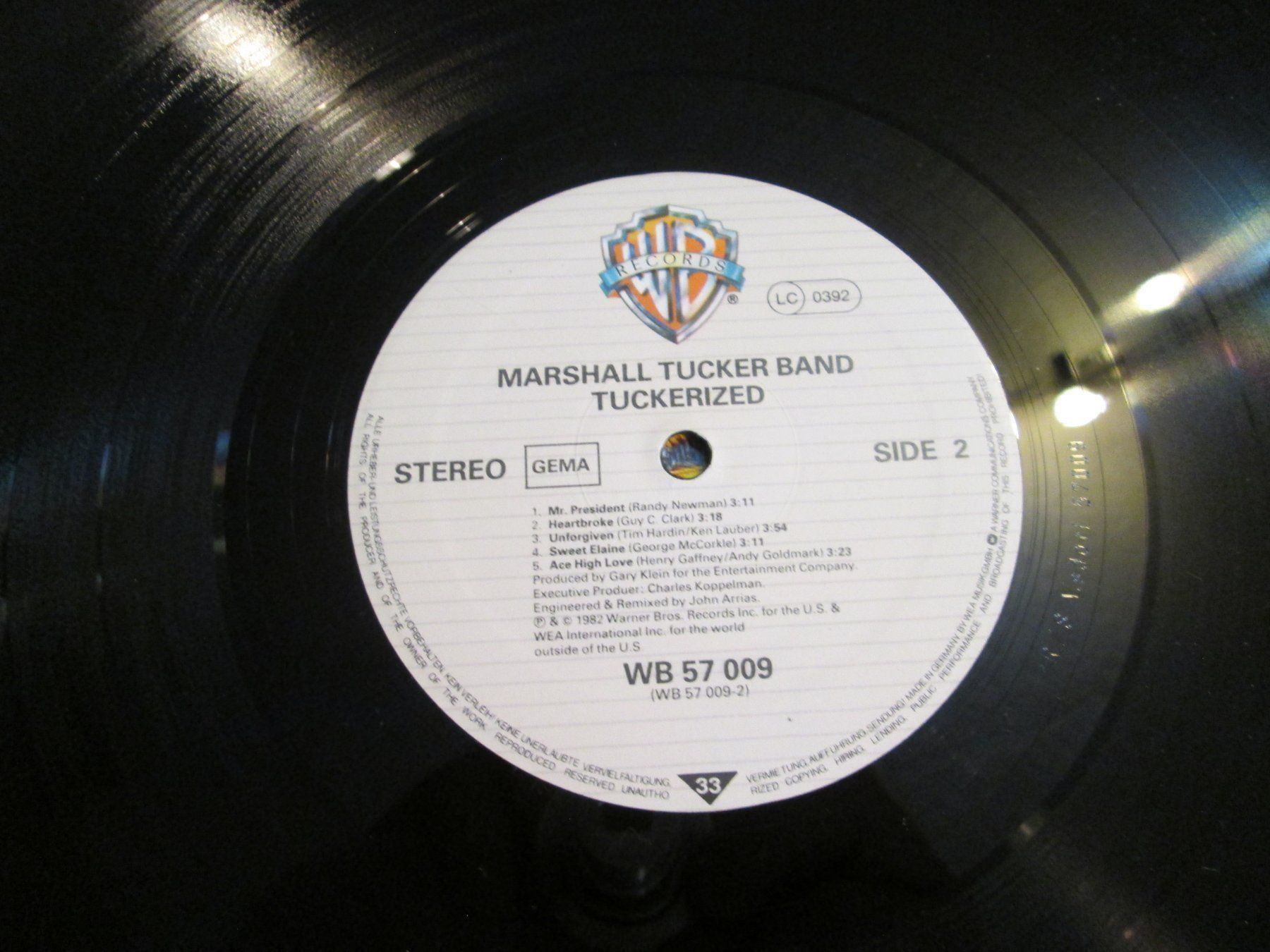 Dischi in vinile: Vinyle 33t Marshall Tucker Band - Tuckerized – Usato da la Chaux-de-Fonds venduto da Lampe 2