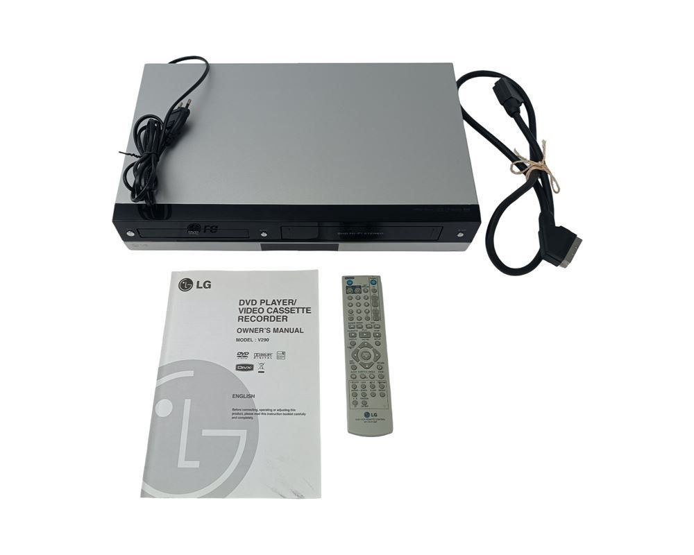 Sistemi audio & multimediali: LG V290 DVD Player VHS Recorder – Usato da Luzern venduto da Restwert_Luzern