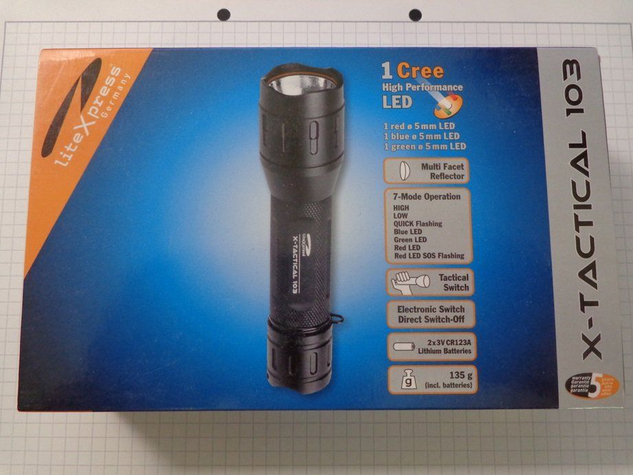 Lampade: LITEXPRESS X-Tactical 103 – Nuovo (secondo la descrizione) da Gontenschwil venduto da Ch_suk 2