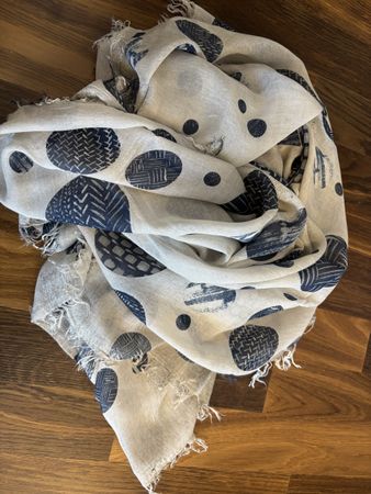 Foulard grau/weiss/blau - NEU!!!!
