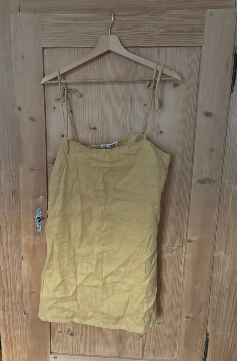 Robes: Reformation Kleid gelb Grösse M Leinen – Neuf (Voir description) à Basel par ysmbg