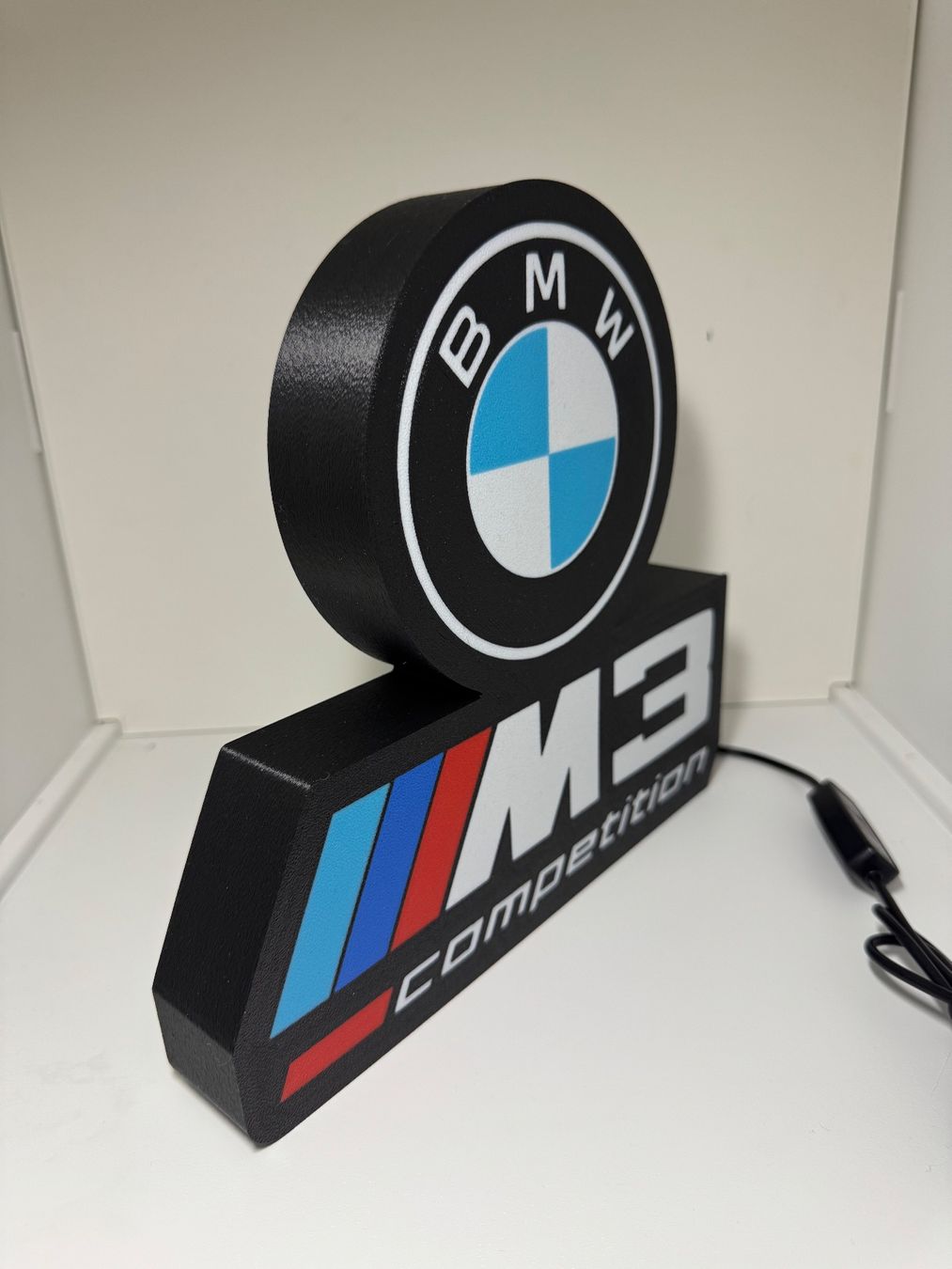 Lampade: Lightbox lumière led BMW Competition – Nuovo (secondo la descrizione) da Vicques venduto da PAMB3D 3