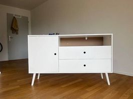 Gebrauchte weisse Micasa-Kommode