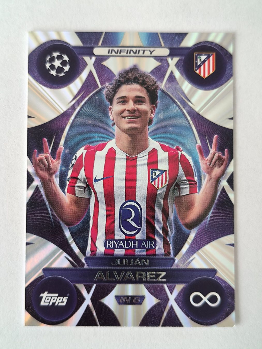Topps Carte collezionabili: Topps Match Attax Extra 25/26 - Infinity - Alvarez - IN6 – Usato da Zürich venduto da manito89