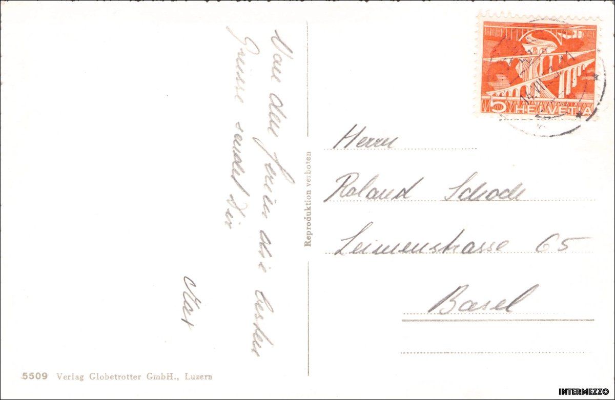 Cartoline postali: Dampfschiff // Gotthard Vierwaldstättersee 1931 – Usato da Basel venduto da intermezzo12 1
