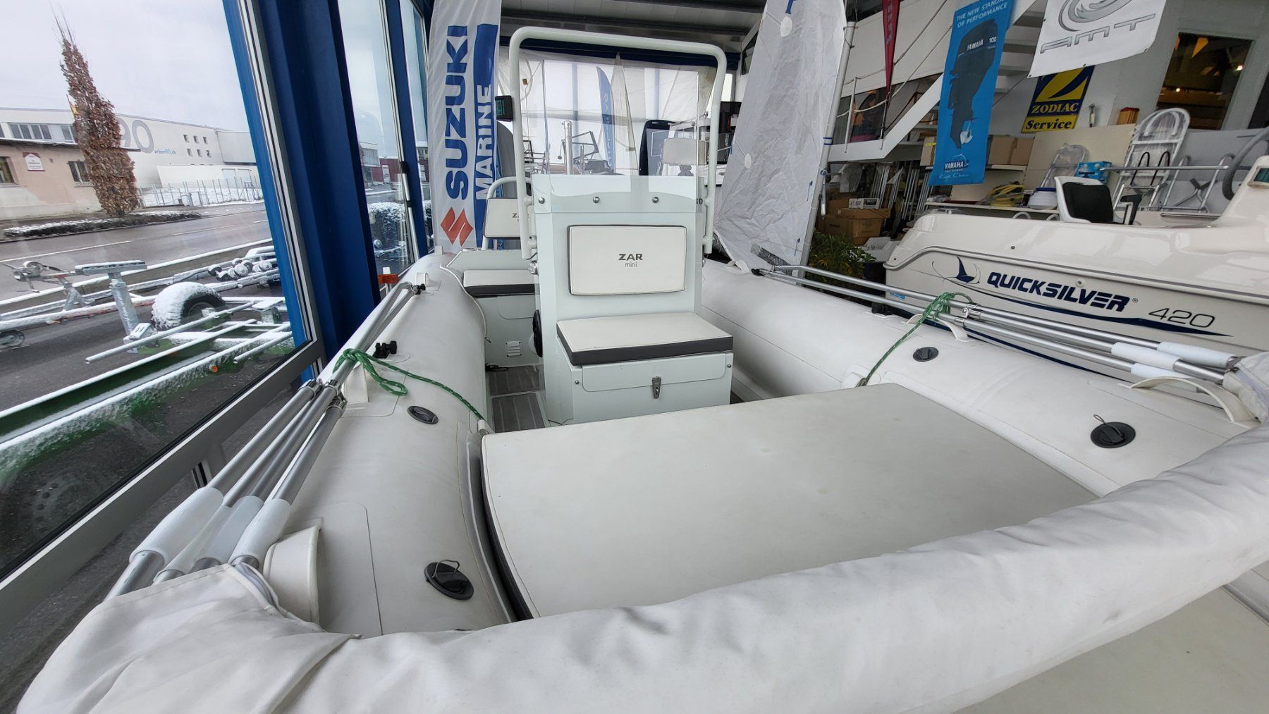 Zar Barche: ZAR mini LUX 15 Festrumpfschlauchboot – Usato da Arbon venduto da watersport10 3
