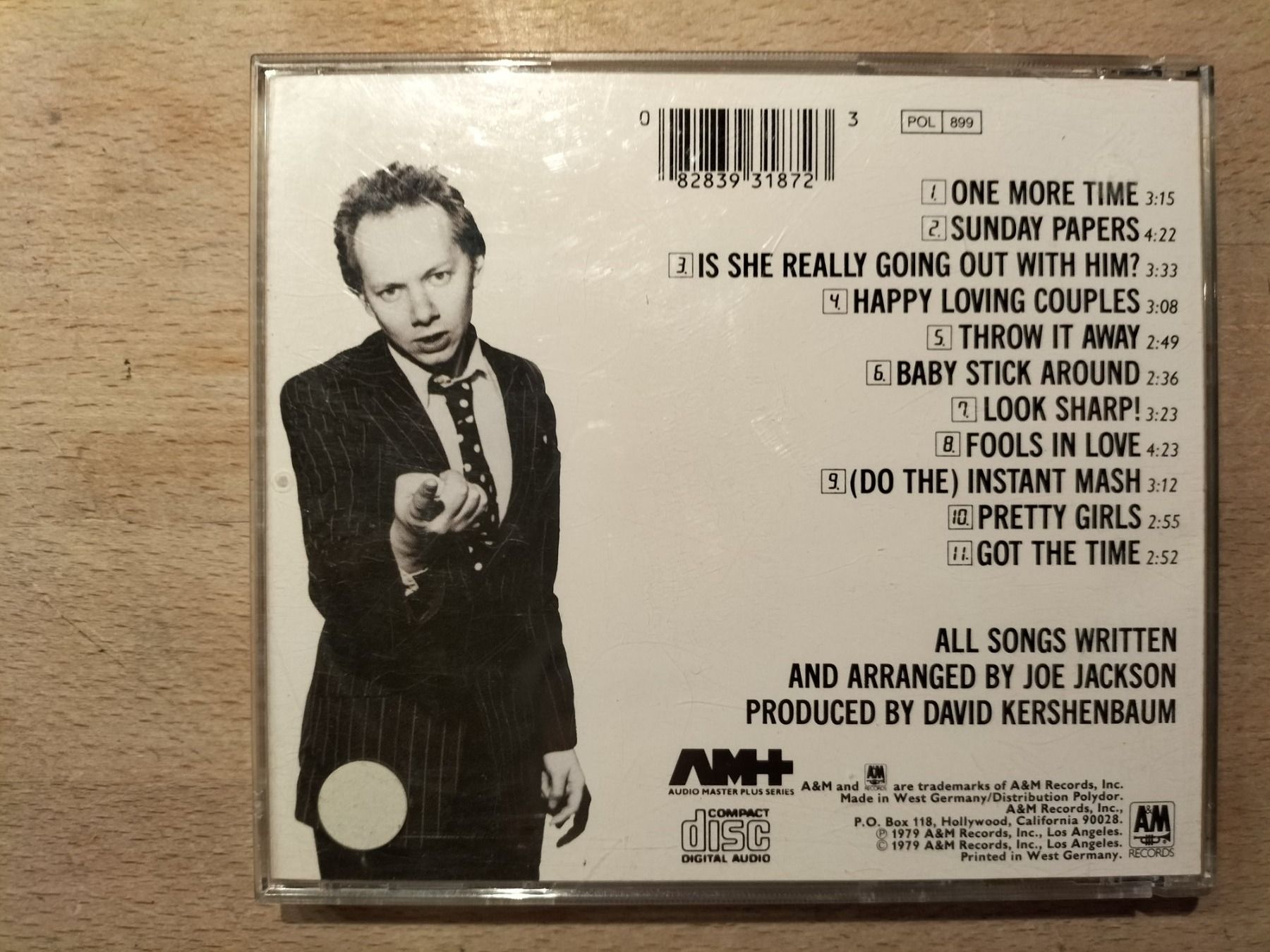 CD: Joe Jackson – Look Sharp! – Usato da Biel / Bienne venduto da Music74 3