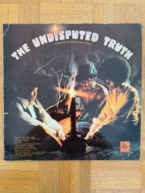 Dischi in vinile: Undisputed Truth 1971 Same (LP 1st Issue) – Usato da Territet venduto da Yvanz
