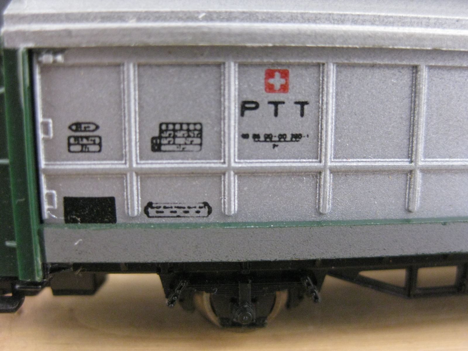 Fleischmann Modellini di ferrovie: Spur N: Fleischmann Postwagen – Usato da Malters venduto da Marosko 1