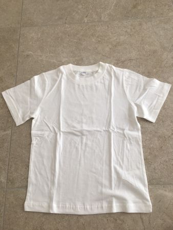 Weisses T-Shirt Gr. 110-116, neu!