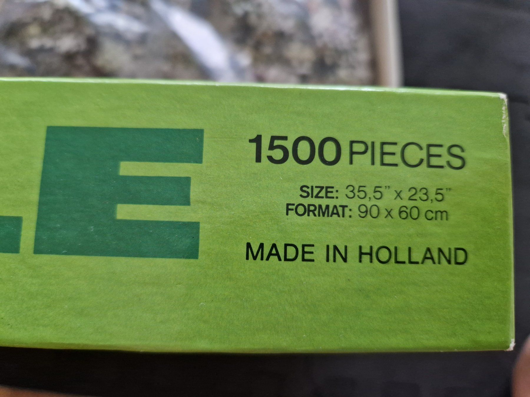 Puzzle: 1500 Teile Puzzle, vollständig – Usato da Baar venduto da essssszt 2