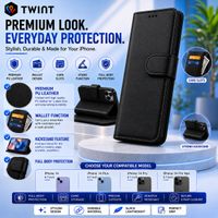 Leder wallet Hülle für iPhone 14/14 Pro / 14 Pro Max/14 Plus