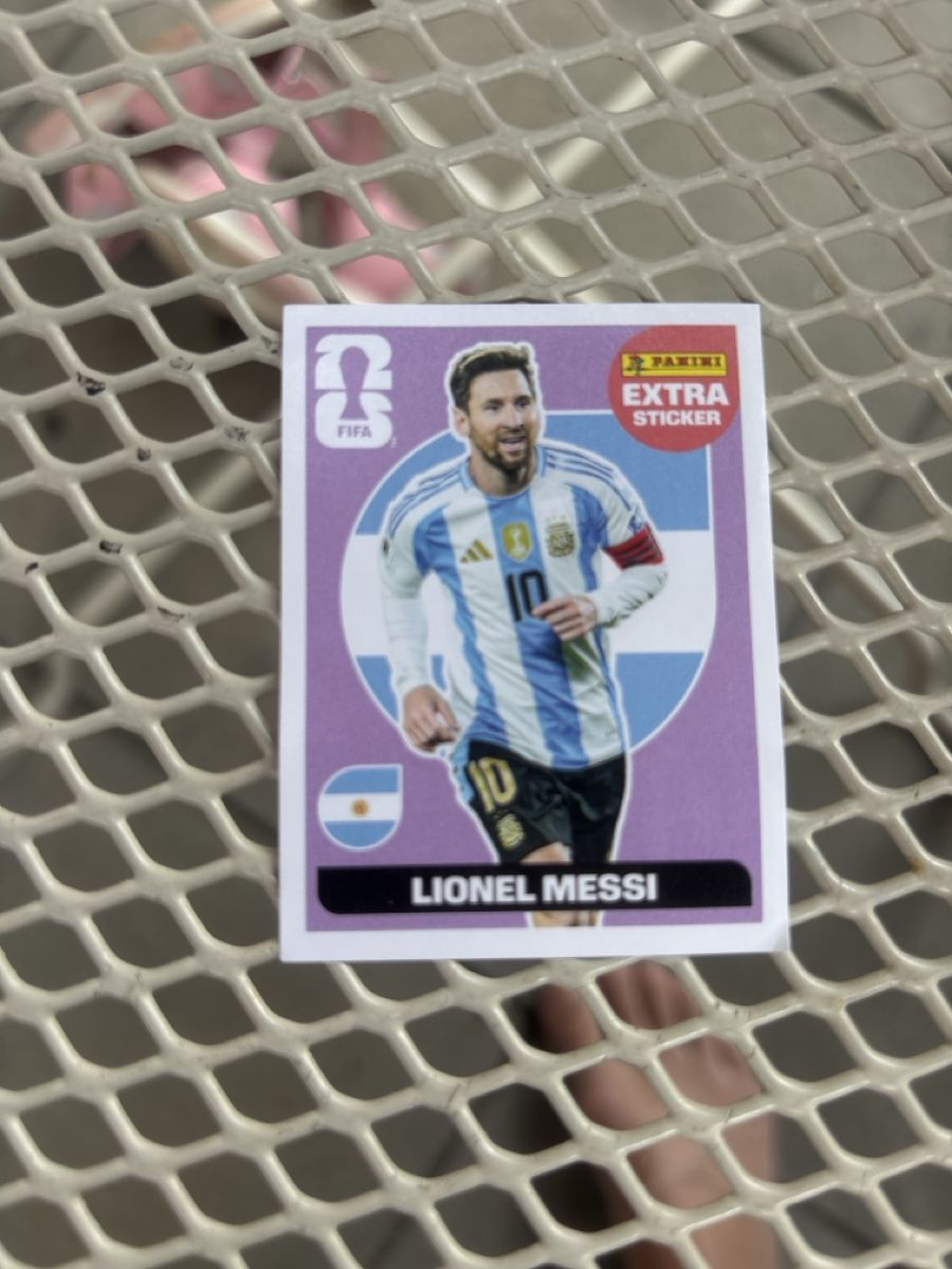 Panini Carte collezionabili: Lionel Messi Extra Sticker Panini – Nuovo (secondo la descrizione) da Niederuzwil venduto da MT5612