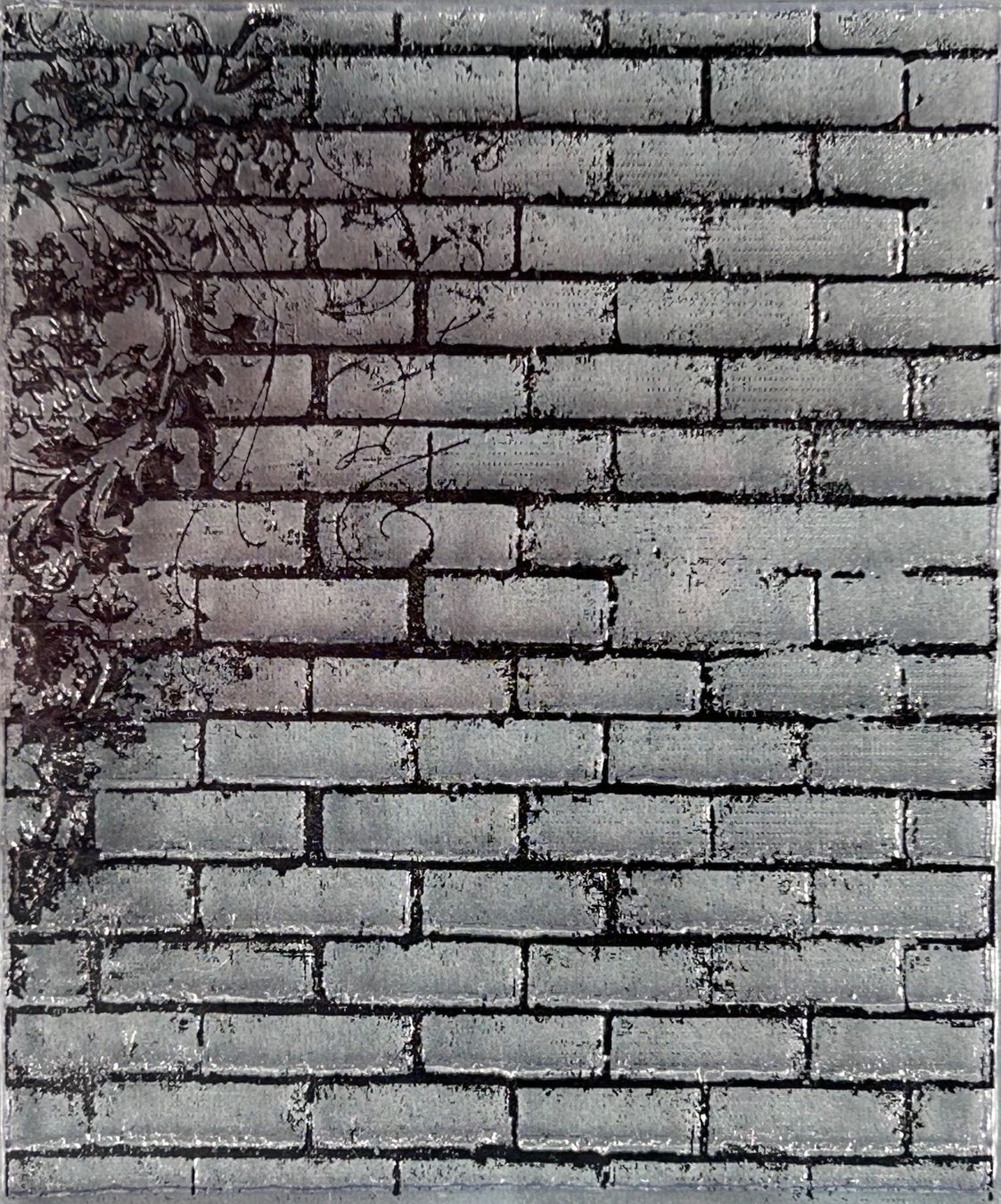 Timbri: Prima Clear Stamps-Brick and Vines – Nuovo e nell'imballaggio originale da Wichtrach venduto da Mona1994 1