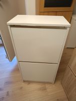 Schuhkipper weiss 91x50x28 cm zwei Fächer guter Zustand