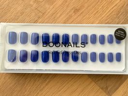 DOONAILS Soft Gel Press Ons, Santorini, Extra Short Square