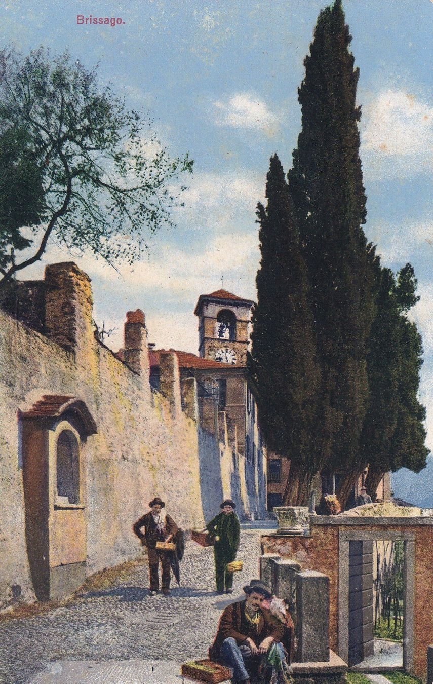 Ansichtskarten: Brissago 1914 – Gebraucht aus Cormoret von Pascalll2001