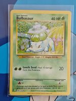 Bulbasaur Bisasam Base Set - Holo - CLV Reprint TCG Classic
