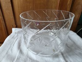 Vintage Kristall Glas Schale Schüssel 23 cm Orrefors Sweden