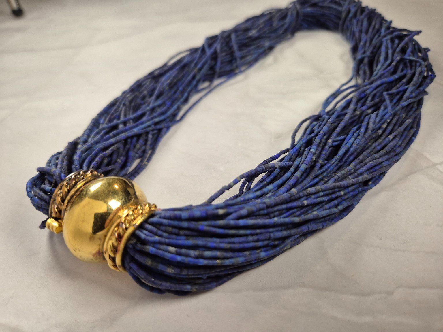 Ketten: Collier en lapis-lazuli multirangs – Neu (gemäss Beschreibung) aus Sugnens von Madteus82 2
