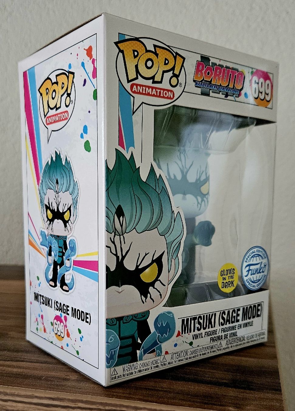 Funko pop mitsuki sage mode glow in the dark boruto naruto next generations exclusive - Collection