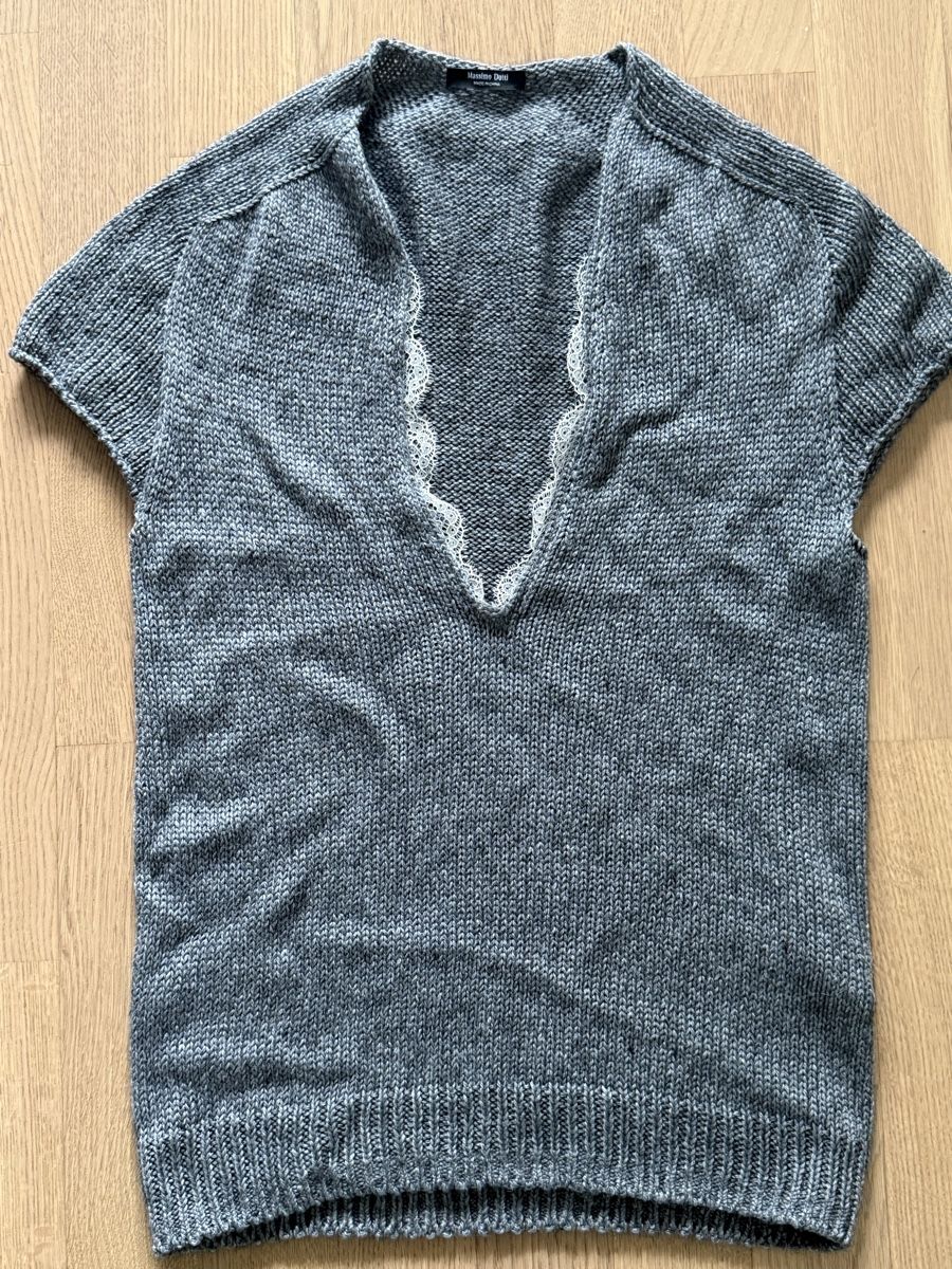 Massimo Dutti Tops: Massimo Dutti Strickweste Grau Gr. S – D'occasion à Ottenbach par Suni_82