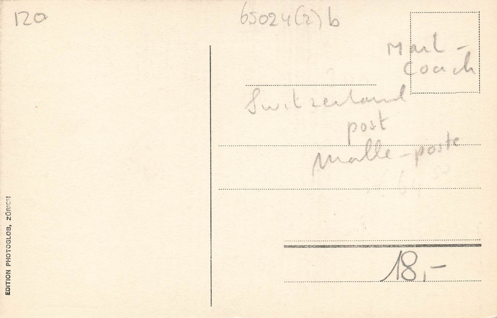 Cartoline postali: Grimsel (BE) Grimselpost Pferdekutsche – Usato da Biasca venduto da Blenio71 1