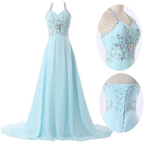 Kleider: Abendkleid hellblau Gr. 34, 42, 44 oder 46 – Neu und originalverpackt aus turbenthal von lory300zx 3
