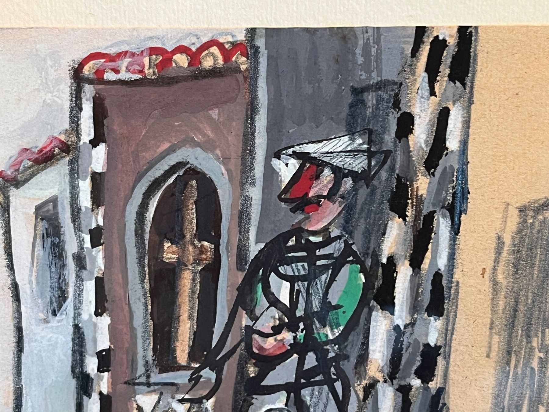 Dipinti: Edwin Ferdinand Grosshardt (schweizerisch, 1901-1960) – Usato da Basel venduto da Kaffee_und_Kunst 5