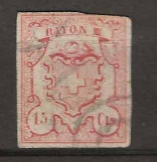 Alle Briefmarken: CH019 - Rayon 19 obl. – Gebraucht aus Trélex von Phil_Albert