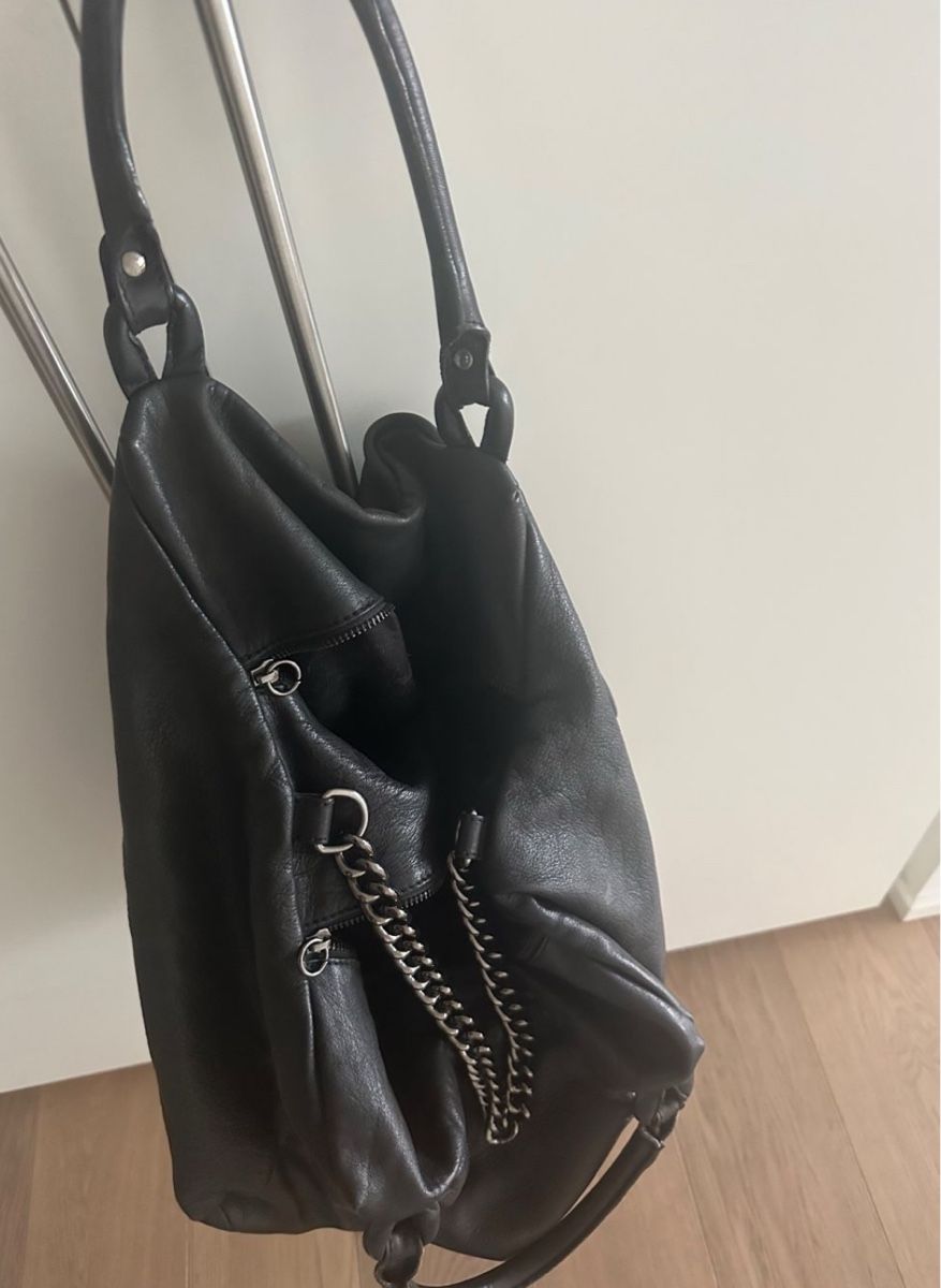 Gianni Chiarini Taschen: Gianni Chiarini sac en cuir noir – Gebraucht aus Prangins von Leelou11 3