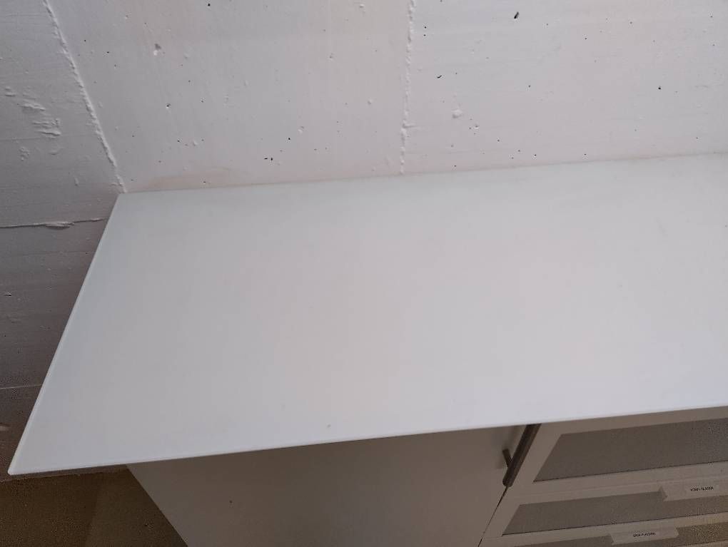 Bicchieri: Glasplatte 210x50cm, satiniert, weiss – Usato da Muri b. Bern venduto da meitschi09