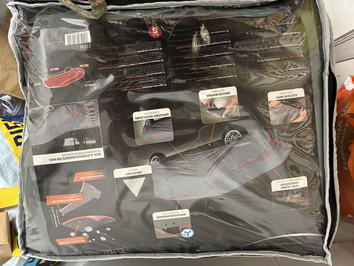 Coperture: Walser - copertura auto antigrandine NEW – Nuovo e nell'imballaggio originale da Zürich venduto da Flaviavirginia 1