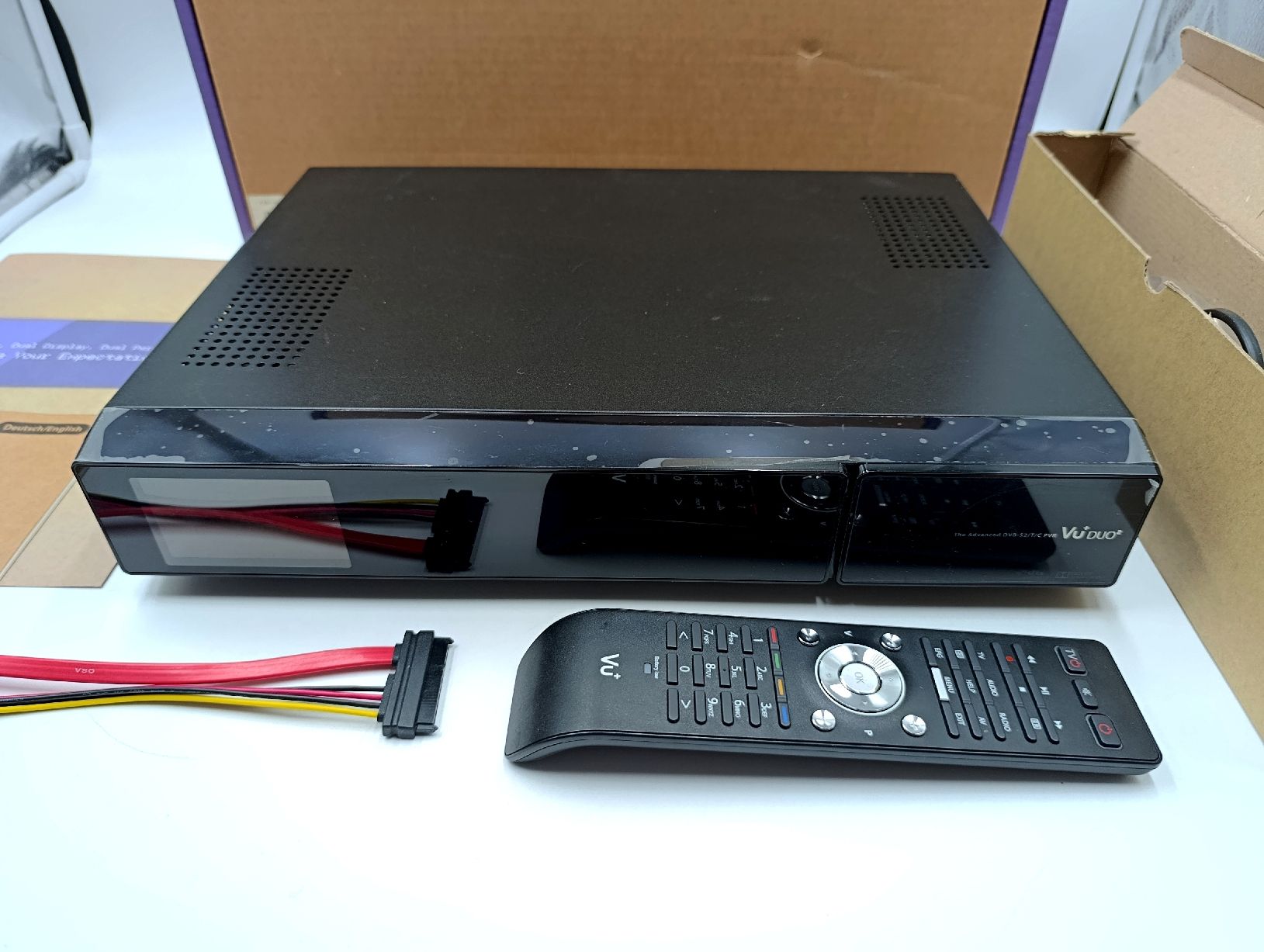 Vu Ricevitori: Vu+ Duo 2, 2xDVB-CT Tuner TV Receiver – Usato da Wil SG venduto da Donaldus